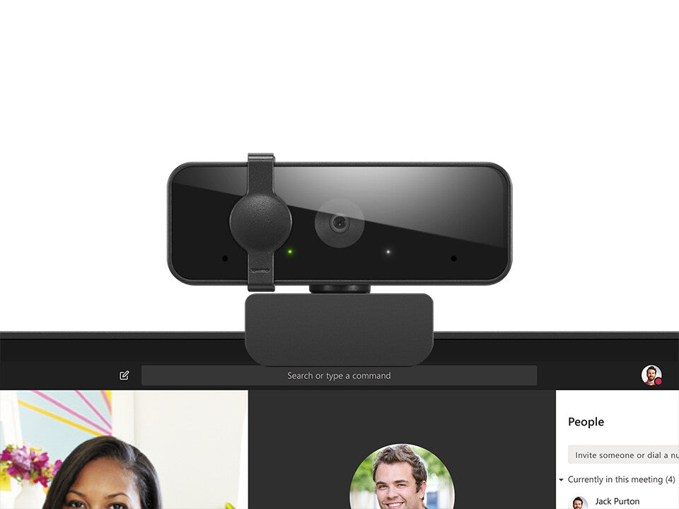 Lenovo Essential FHD Gen2 webcam 1920 x 1080 pixel USB 2.0 Sort