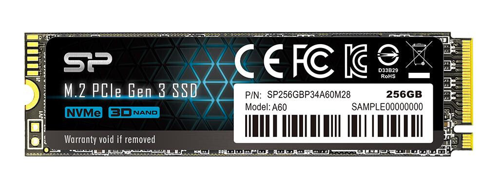 SILICON POWER SSD P34A60 256GB M.2 PCI Express 3.0 x4 (NVMe)