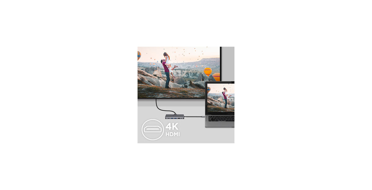 Acer 12-in-1 Type-C Dongle Ledningsført USB 3.2 Gen 1 (3.1 Gen 1) Type-C Sølv