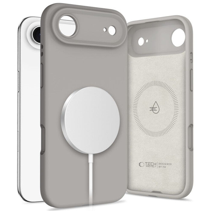Tech-Protect 5906302330263 mobiltelefon etui 16,5 cm (6.5") Cover Grå