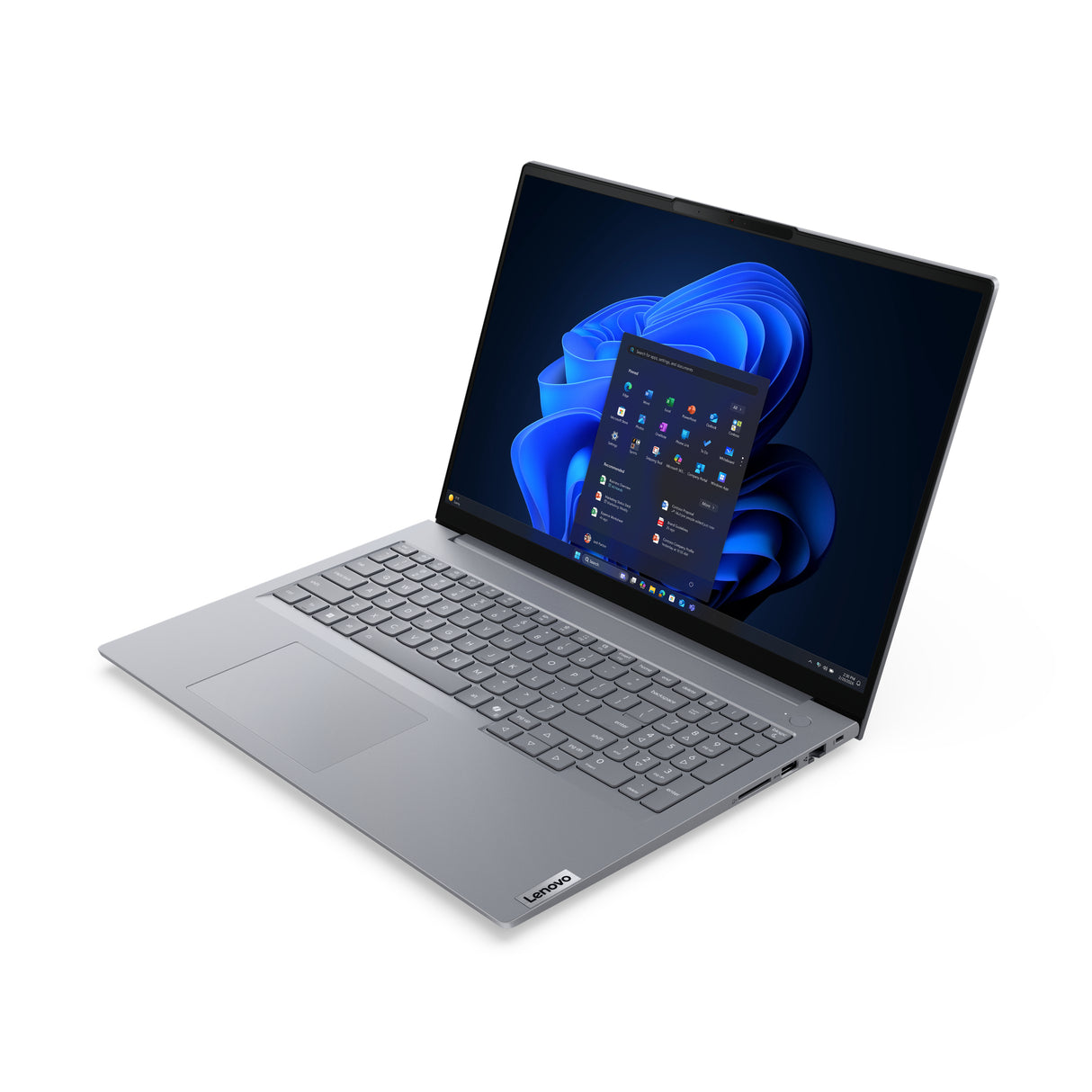 Lenovo ThinkBook 16 G9 AHP AMD Ryzen™ 5 220 Laptop 40,6 cm (16") WUXGA 16 GB DDR5-SDRAM 512 GB SSD Wi-Fi 7 (802.11be) Windows 11 Pro Nordisk Grå