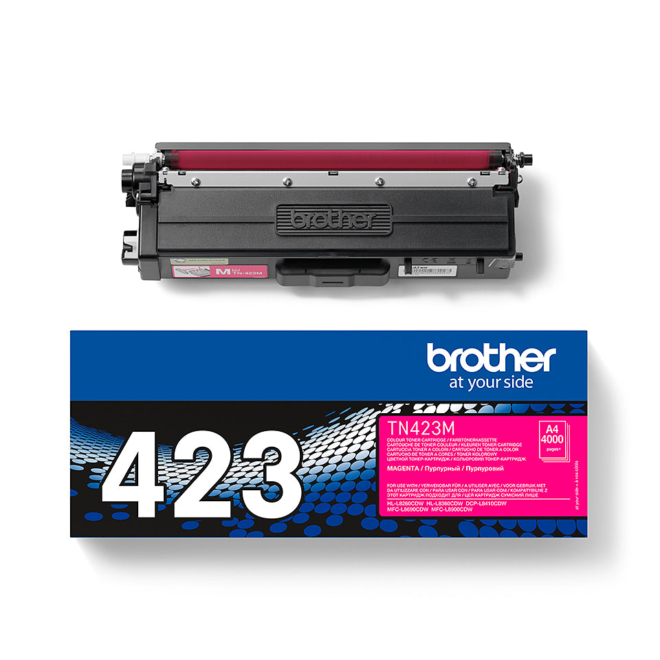 Brother TN-423M tonerpatron 1 stk Original Magenta