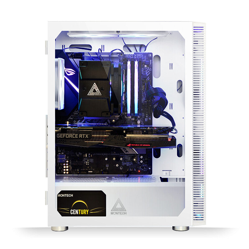 Montech X3 GLASS Midi Tower Hvid