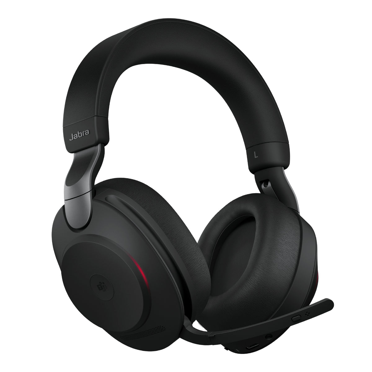 Jabra Evolve2 85 MS Stereo Trådløs Kablet Høretelefoner Sort