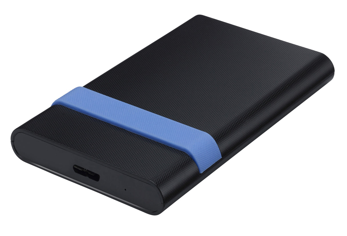 Verbatim Store'N'Go Enclosure Kit HDD/SSD kabinet Sort, Blå 2.5"