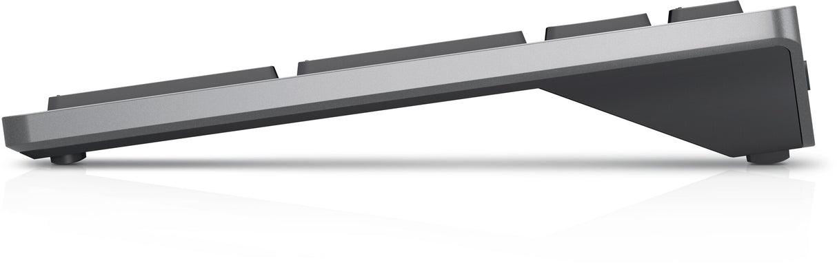 DELL KB740 tastatur Kontor RF trådløs + Bluetooth QWERTY US International Grå, Sort