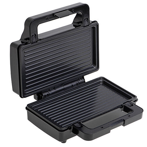 Adler AD 3073 sandwichtoaster 1400 W Sort, Sølv