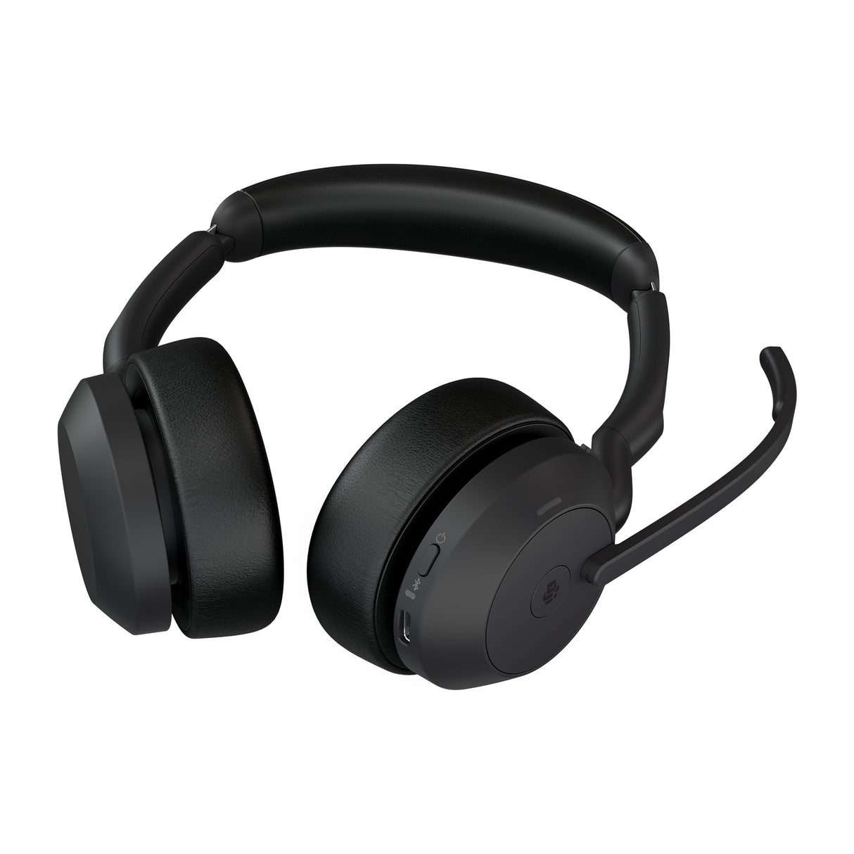 Jabra Evolve2 55 MS Stereo Trådløs Headset Sort