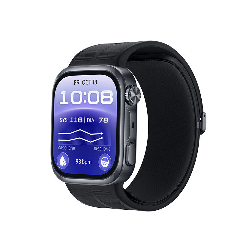 Huawei WATCH D3 4.88 cm (1.92") AMOLED Digital 408 x 480 pixels Touchscreen Black GPS (satellite)