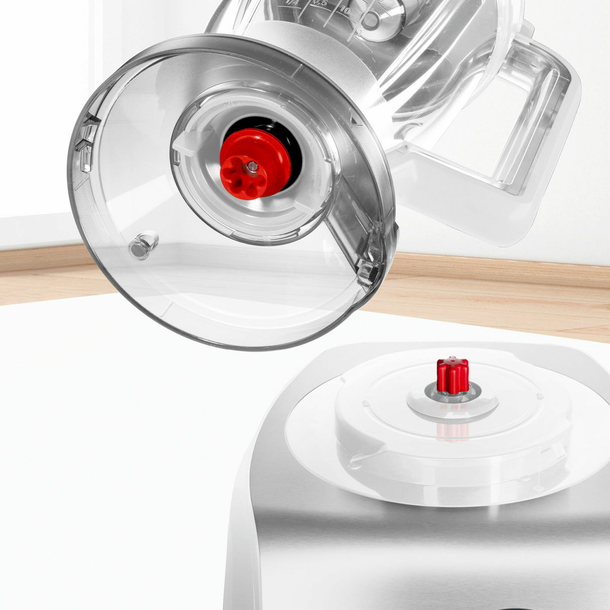 Bosch MultiTalent 8 MC812S814 Køkkenmaskine 3.9liter Børstet rustfrit stål/hvid