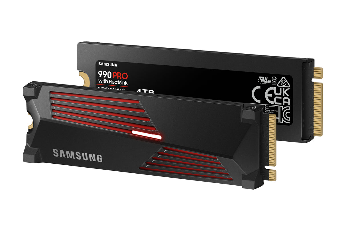 Samsung 990 PRO Solid state-drev MZ-V9P4T0CW 4TB M.2 PCI Express 4.0 x4 (NVMe)