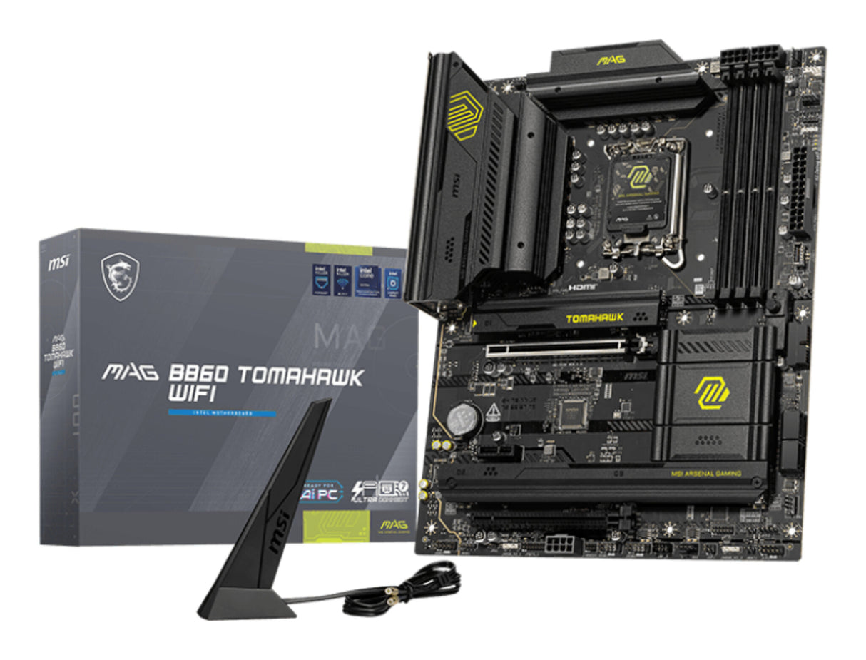 MSI MAG B860 TOMAHAWK WIFI bundkort Intel B860 LGA 1851 (Socket V1) ATX