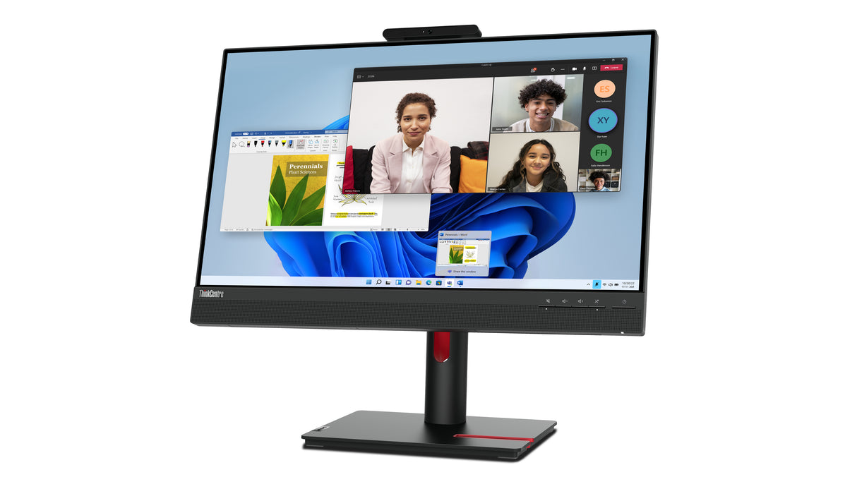 Lenovo ThinkCentre Tiny-In-One 24 Gen 5 LED display 60,5 cm (23.8") 1920 x 1080 pixel Fuld HD Sort