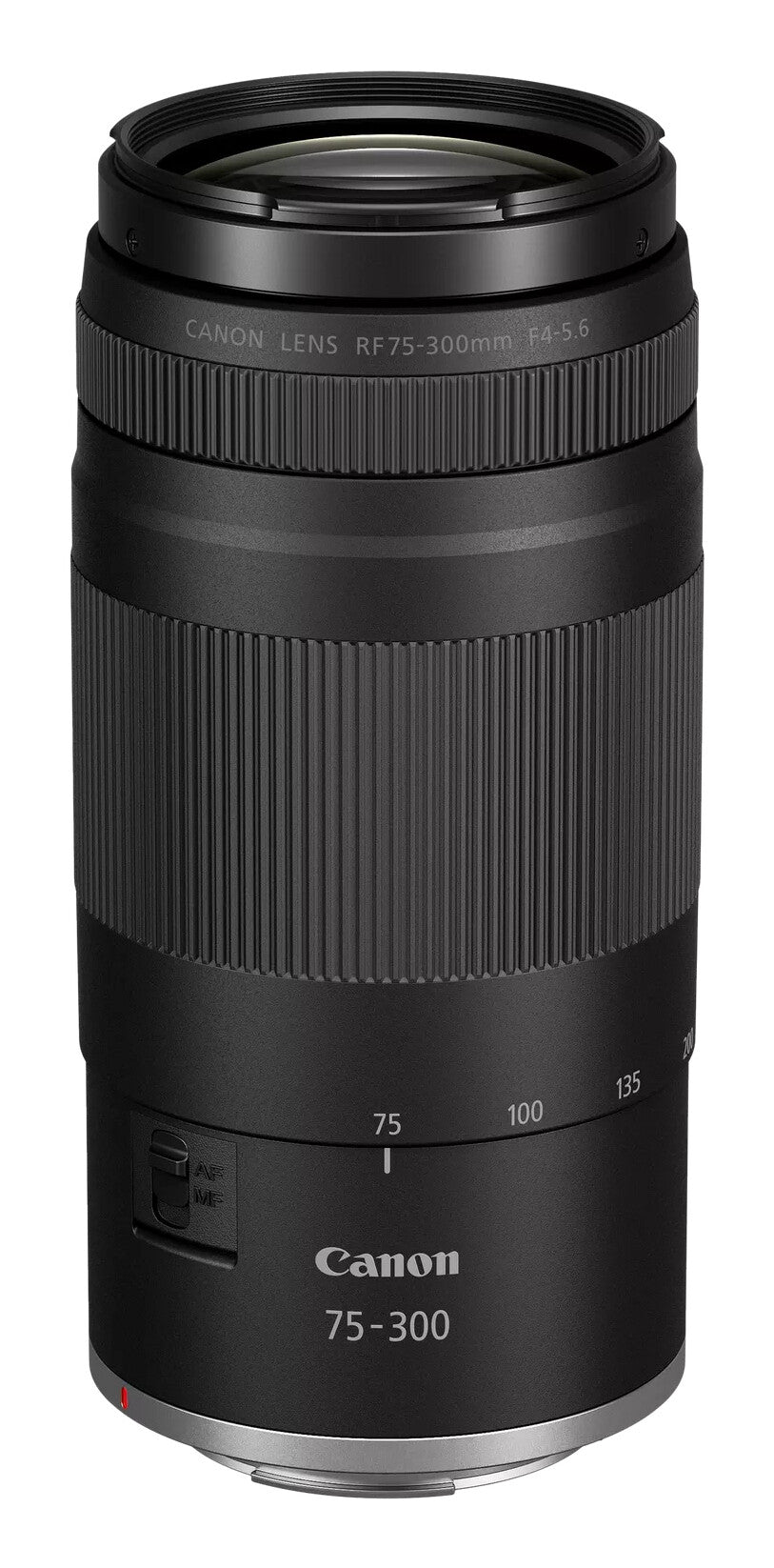 Canon RF 75-300 mm F4-5.6 Cropped frame(APS-C) camera Zoomlinse Sort