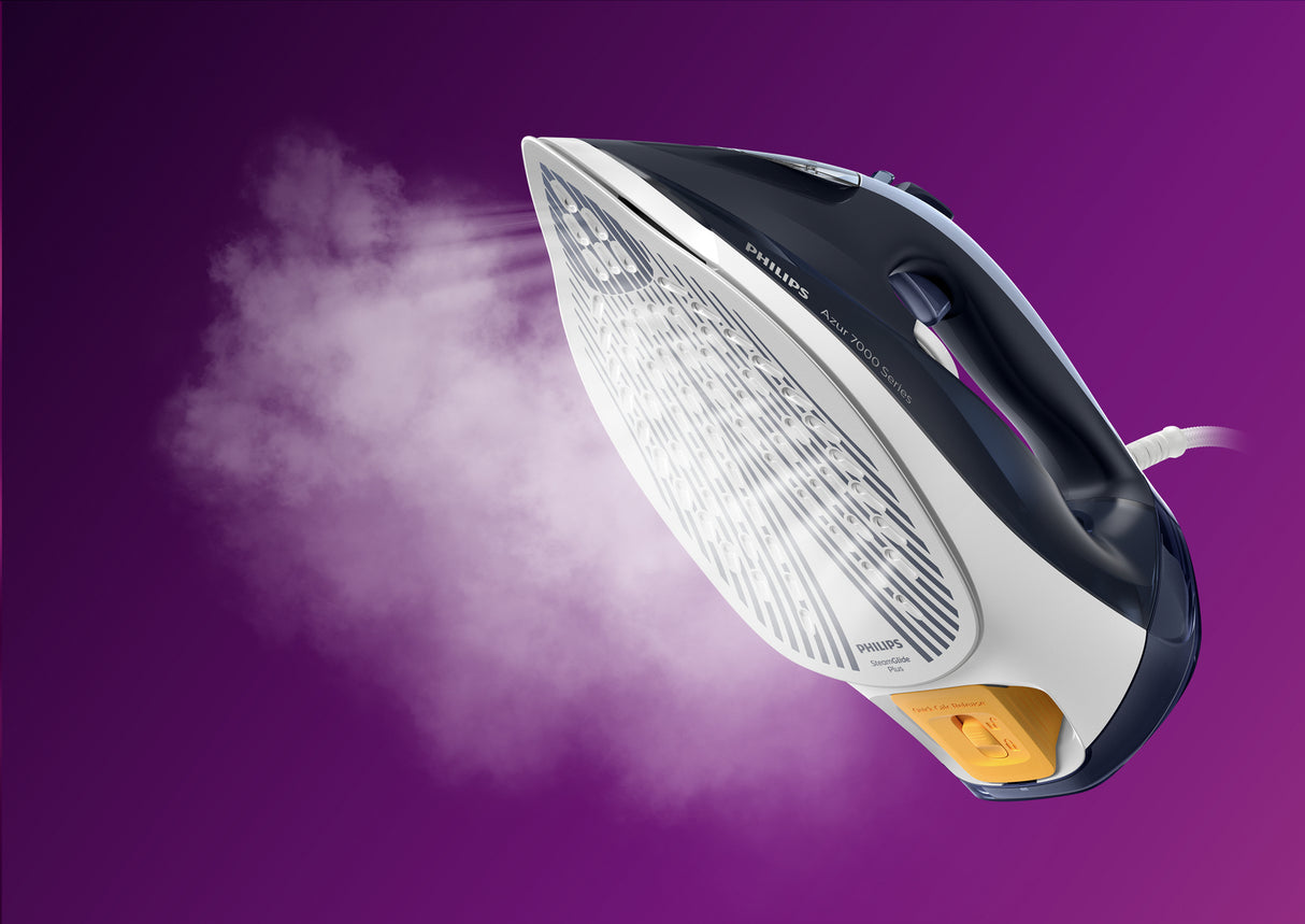 Philips Azur 7000 Series DST7030 Dampstrygejern 2800W Blå