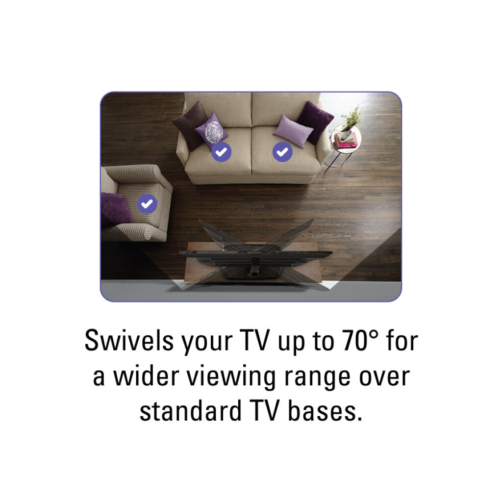 SANUS FTVS1 tv-beslag 165,1 cm (65") Sort
