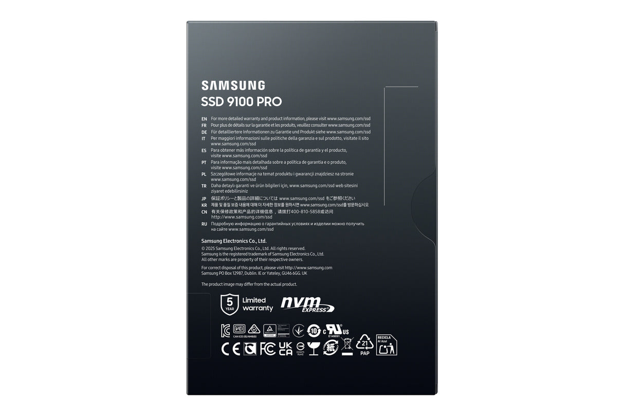 Samsung MZ-VAP1T0 1 TB M.2 PCI Express 5.0 NVMe V-NAND TLC