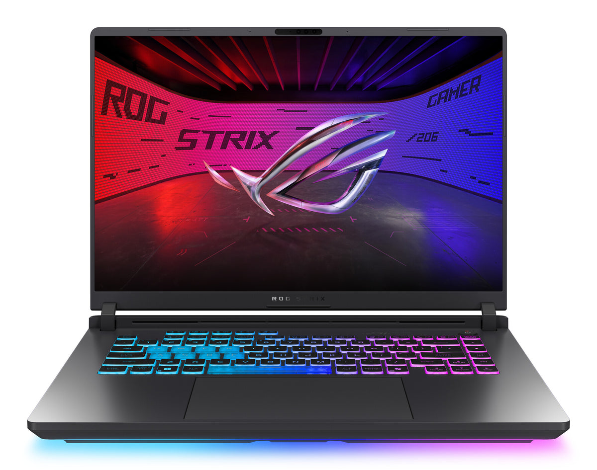 ASUS ROG Strix G15 G615LW-S5075W Intel Core Ultra 9 275HX Laptop 40,6 cm (16") WQXGA 16 GB DDR5-SDRAM 1 TB SSD NVIDIA GeForce RTX 5080 Wi-Fi 7 (802.11be) Windows 11 Home Sort, Grå