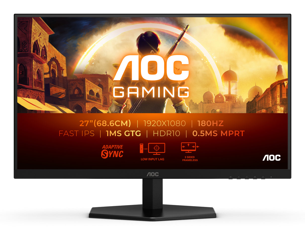 AOC Gaming 27G42E 27 Fast IPS 1920 x 1080 (Full HD) HDMI DisplayPort 180Hz