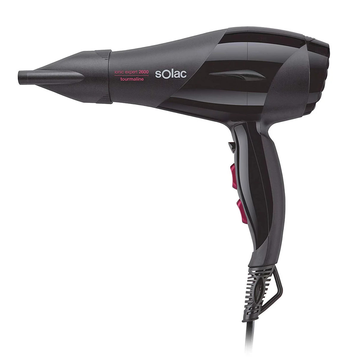 Solac SP7170 hårtørrer 2600 W Sort, Lilla