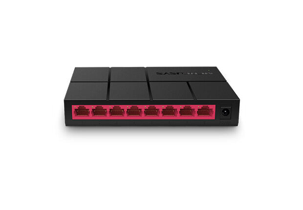 Mercusys MS108G netværksswitch Ikke administreret Gigabit Ethernet (10/100/1000) Sort
