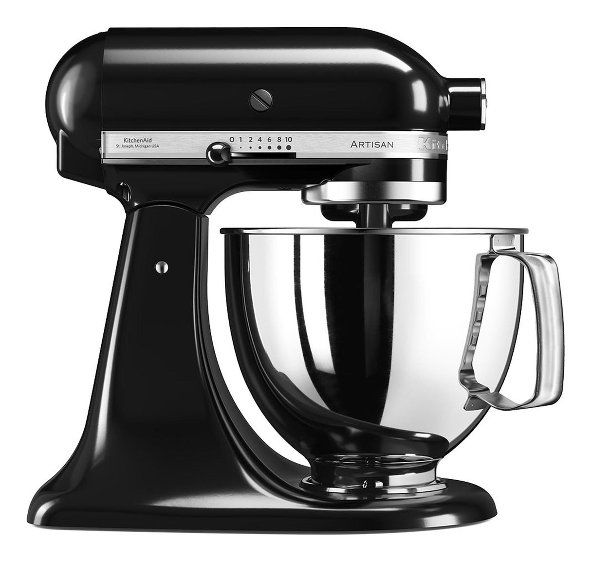 KitchenAid Artisan 5KSM125EOB Køkkenmaskine 4.8liter Sort onyx