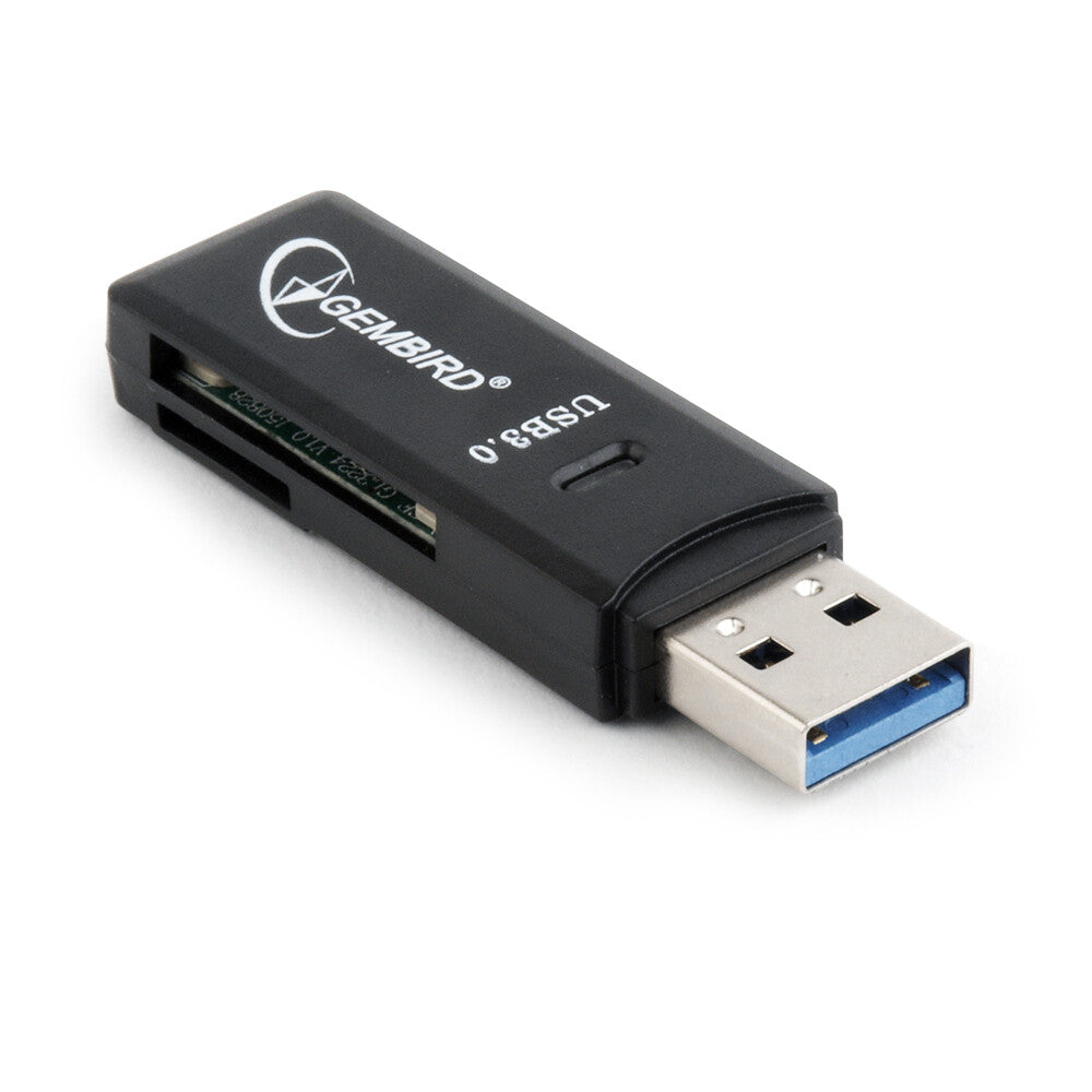 Gembird UHB-CR3-01 kortlæser USB Sort