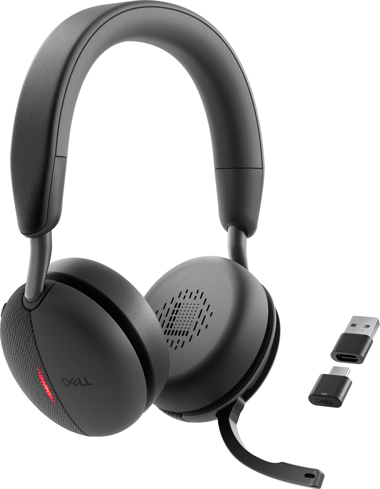 DELL WL5024 Headset Kabel & trådløs Luftfart/flyveledelse USB Type-C Bluetooth Sort