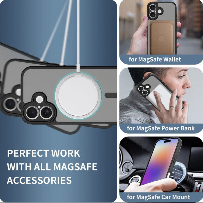 Tech-Protect 5906302319817 mobiltelefon etui 16 cm (6.3") Cover Sort