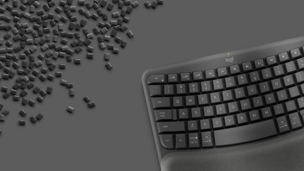 Logitech 920-012298 tastatur Kontor RF trådløs + Bluetooth QWERTY Nordisk Grafit