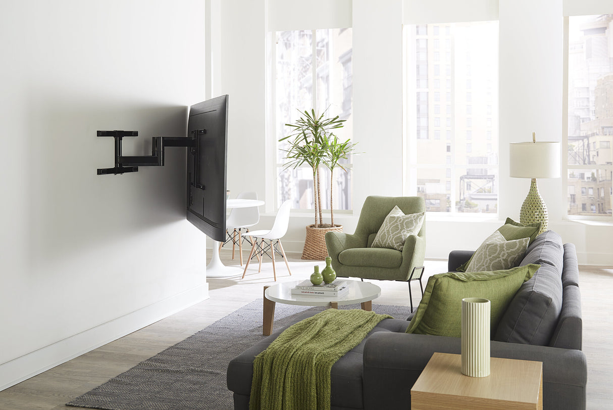 SANUS TV WALL MOUNT 47-90 INCH EXTENDS 25 2,29 m (90") Sort