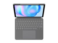 Logitech Combo Touch Tastatur og folio-kasse Saks 16-niveau Kablet Nordisk (dansk/finsk/norsk/svensk) Apple 13-inch iPad Air (M2)