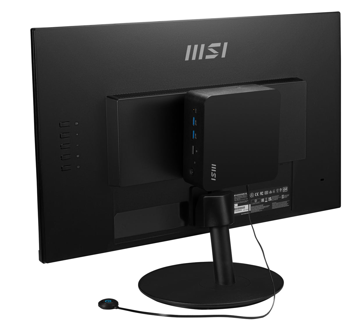 MSI CUBI NUC 1MG-244BEU PC barebone 0.84L sized PC Sort 100U Intel® SoC