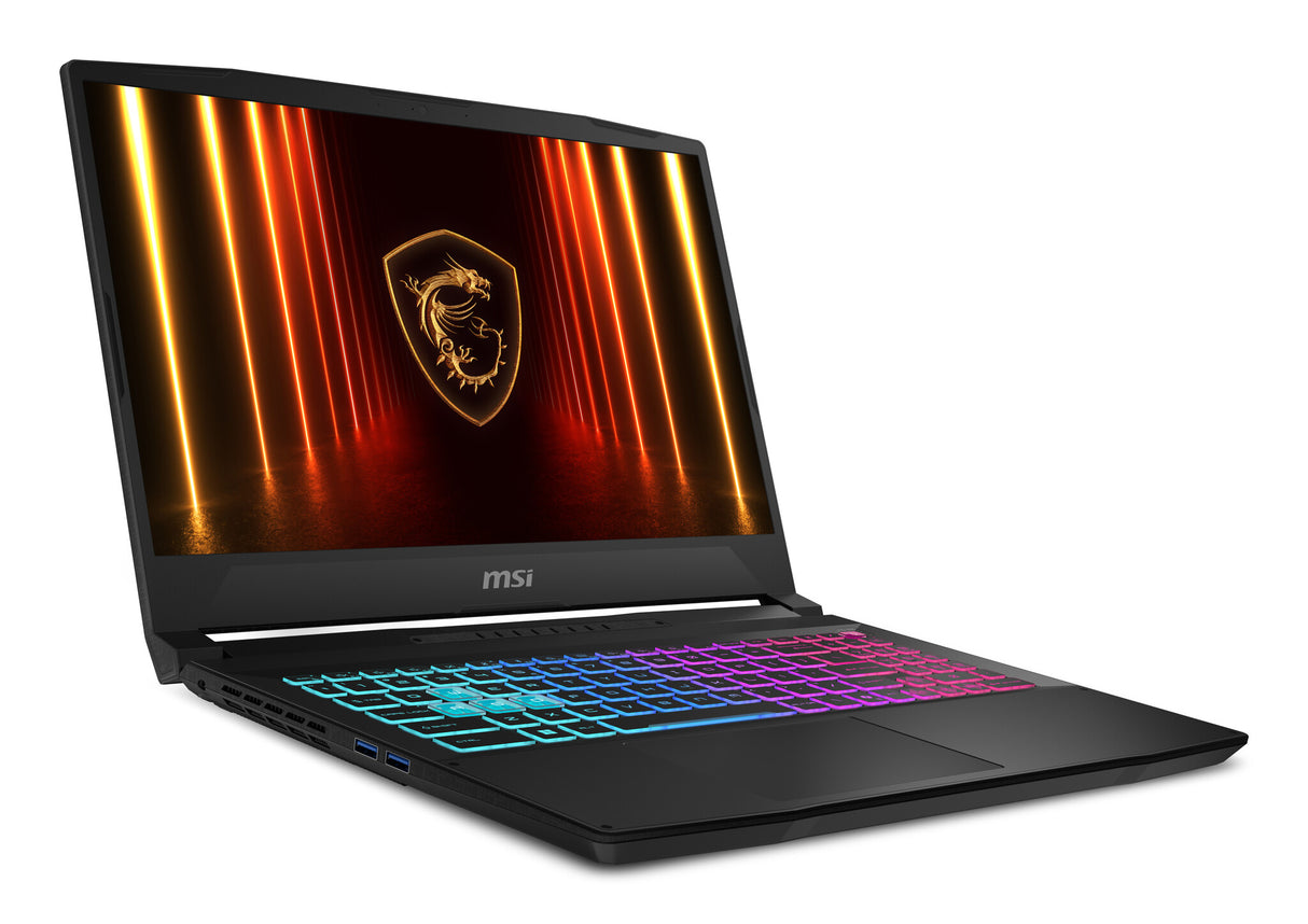 MSI Katana 15 HX B14WFK-610NL Intel® Core™ i7 i7-14650HX Laptop 39,6 cm (15.6") Fuld HD 16 GB DDR5-SDRAM 512 GB SSD NVIDIA GeForce RTX 5060 Wi-Fi 6E (802.11ax) Windows 11 Home Sort