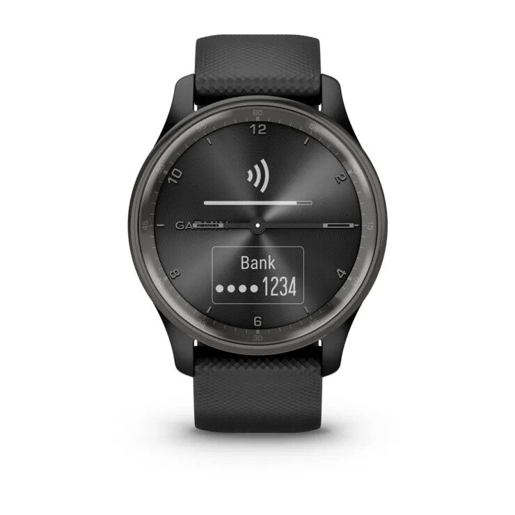 Garmin vivomove Trend LCD 40 mm Hybrid 254 x 346 pixel Berøringsskærm Sort GPS (satellit)