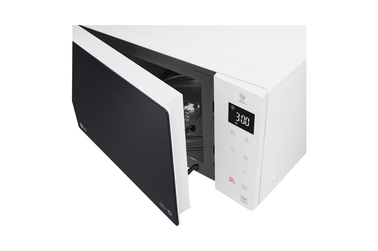 LG MS 23 NECBW Sort, Hvid Solo mikroovn Over komfuret 23 L 1000 W