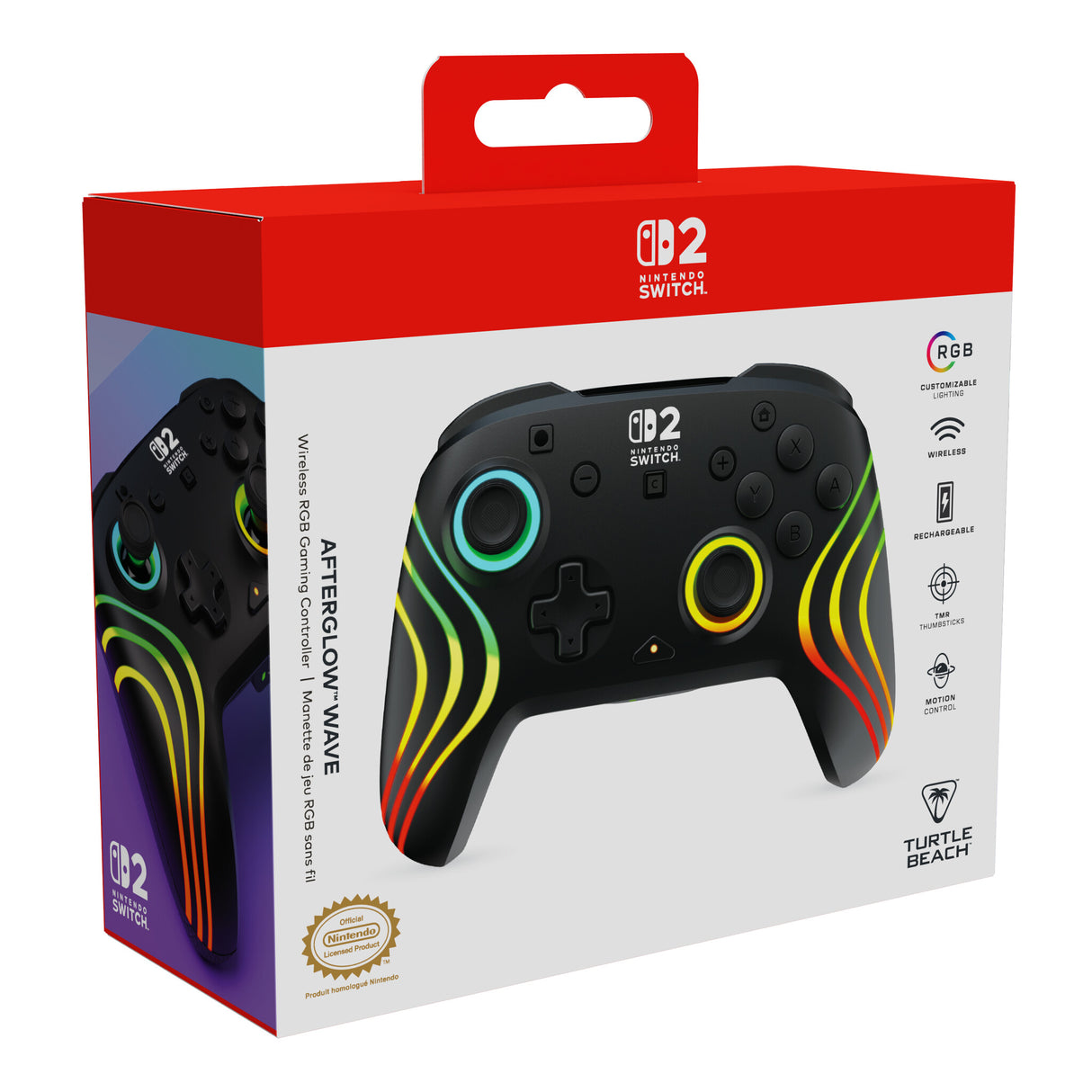 Turtle Beach TBC-8106-05 spil-controller Sort Bluetooth/USB Gamepad Nintendo Switch, Nintendo Switch 2, Nintendo Switch Lite, Nintendo Switch OLED
