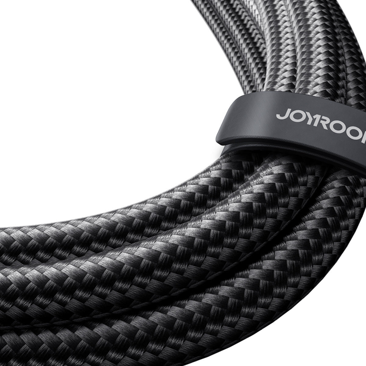 JOYROOM SA21-1T2 USB-kabel 1,5 m USB C 2 x USB C 100 W Sort