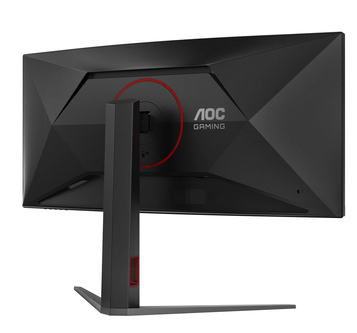 AOC G4 CU34G4Z computerskærm 86,4 cm (34") 3440 x 1440 pixel Wide Quad HD LED Sort, Rød