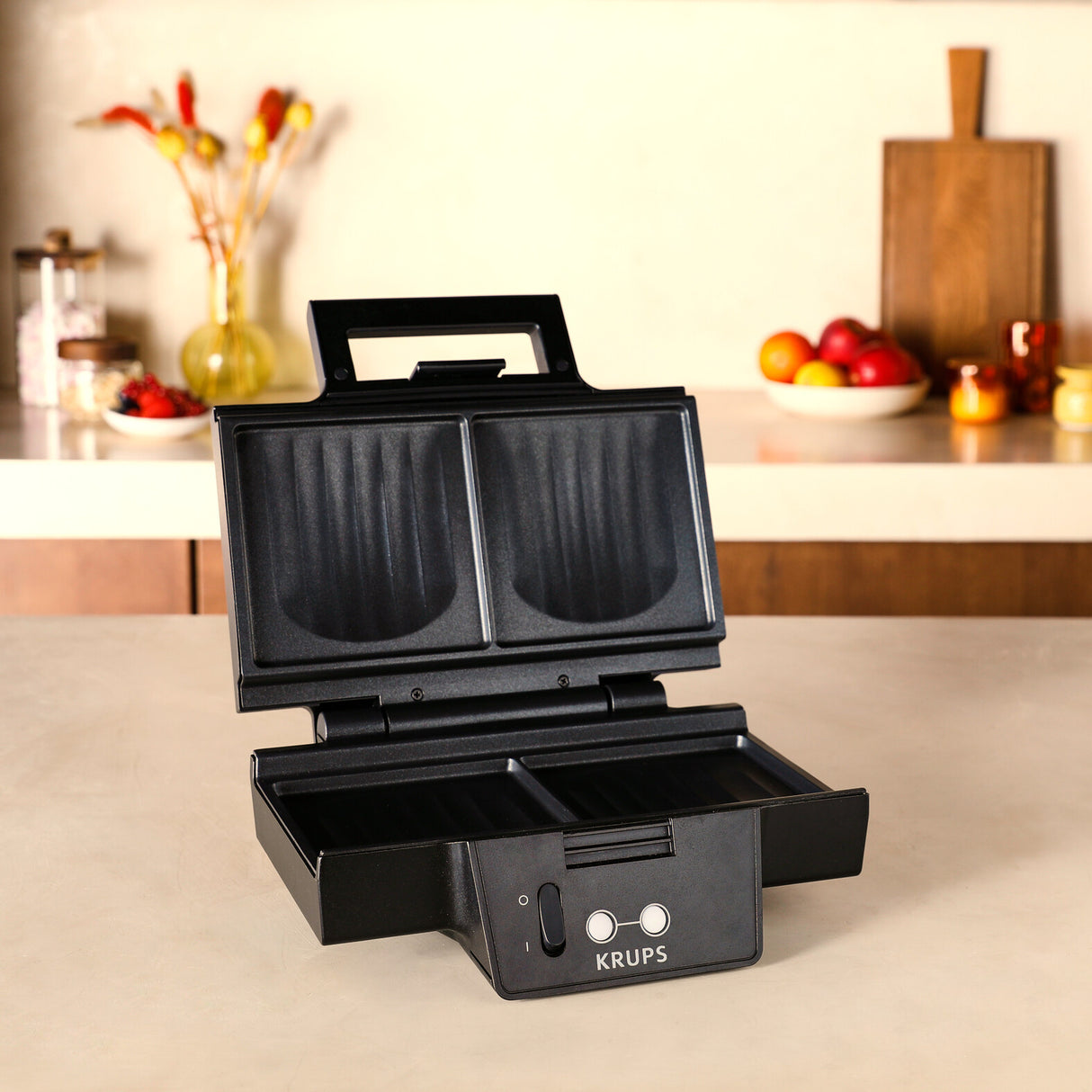 Krups FDK Iconic FDK462 sandwichtoaster 850 W Sort