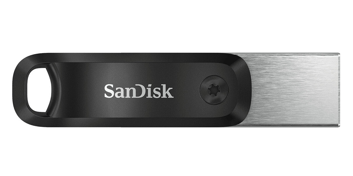 SanDisk iXpand USB-nøgle 64 GB USB Type-A / Lightning 3.2 Gen 2 (3.1 Gen 2) Sort, Sølv