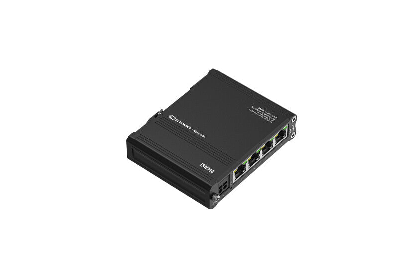 Teltonika TSW304 netværksswitch Gigabit Ethernet (10/100/1000) Strøm over Ethernet (PoE) Sort