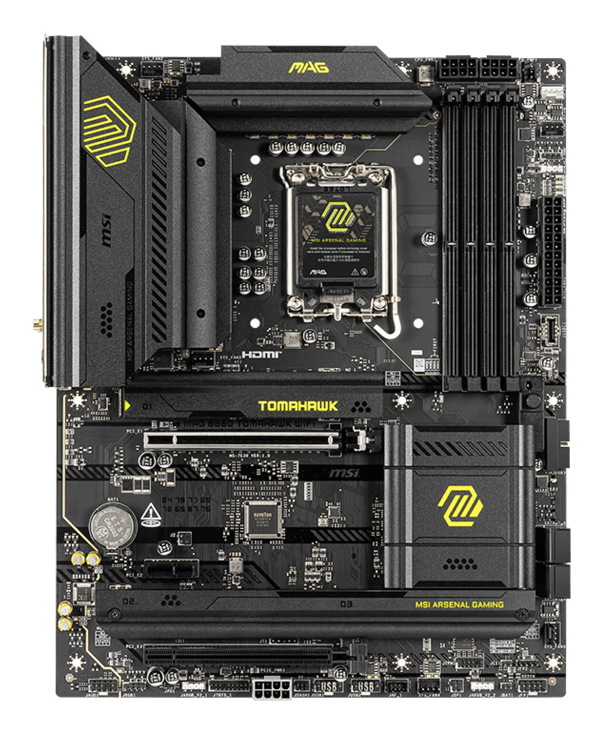 MSI MAG B860 TOMAHAWK WIFI bundkort Intel B860 LGA 1851 (Socket V1) ATX