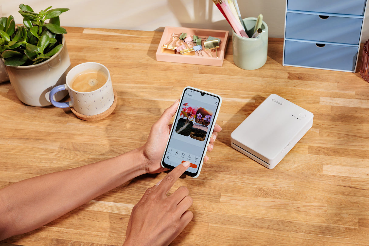 Canon SELPHY QX20 BK fotoprinter Farvesublimation 287 x 287 dpi 2.8" x 3.3" (7.2x8.5cm) Wi-Fi