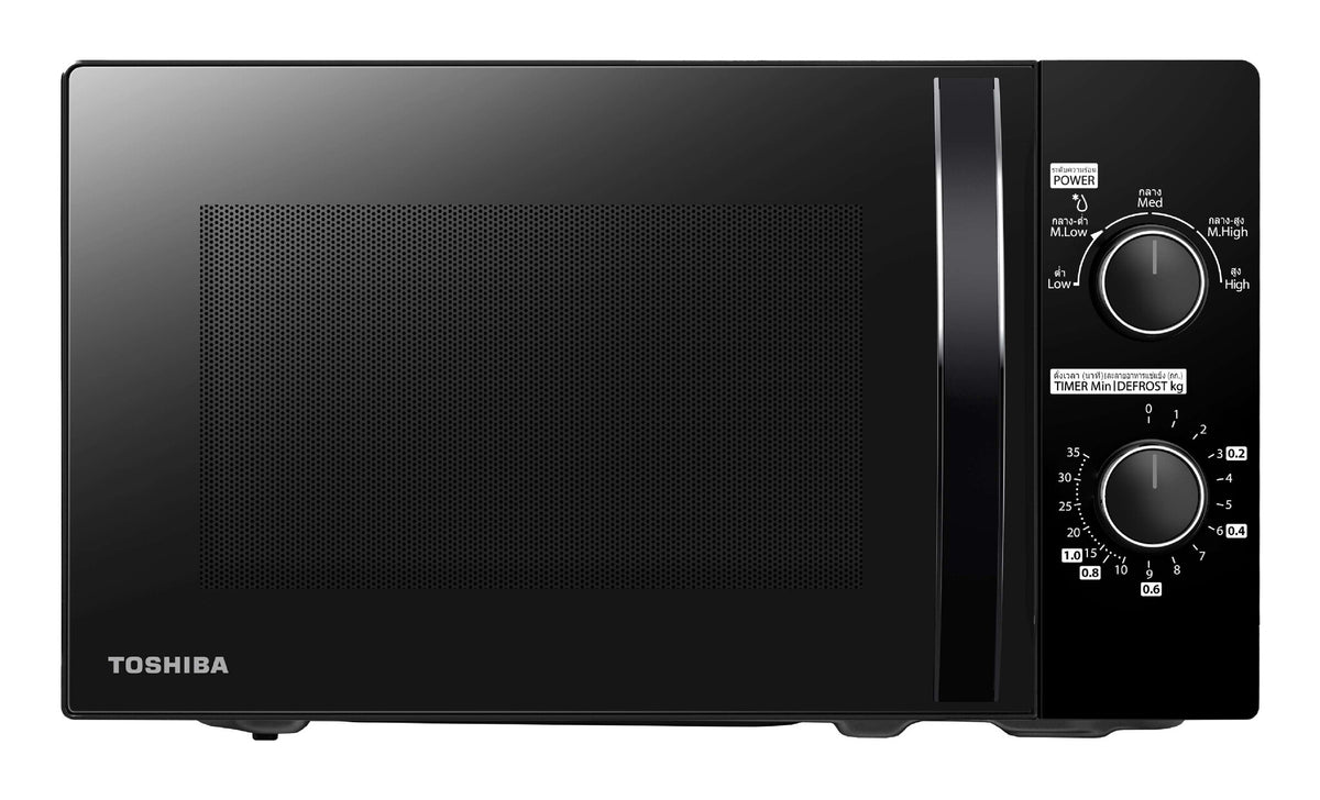 Toshiba MWP-MM20P Black Solo microwave Countertop 20 L 1050 W