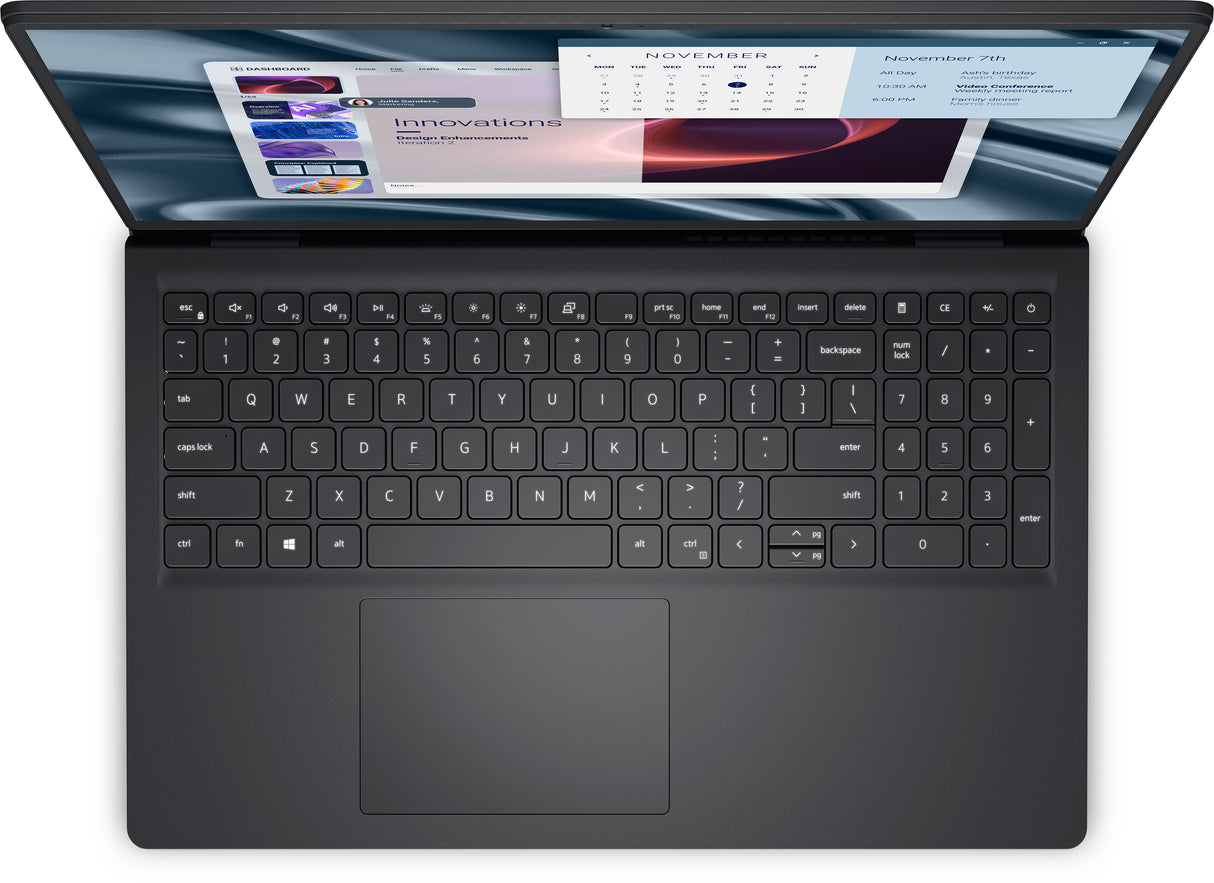 DELL PV15255 AMD Ryzen™ 5 7520U Laptop 39,6 cm (15.6") Fuld HD 8 GB LPDDR5-SDRAM 512 GB SSD Wi-Fi 5 (802.11ac) Windows 11 Pro Sort