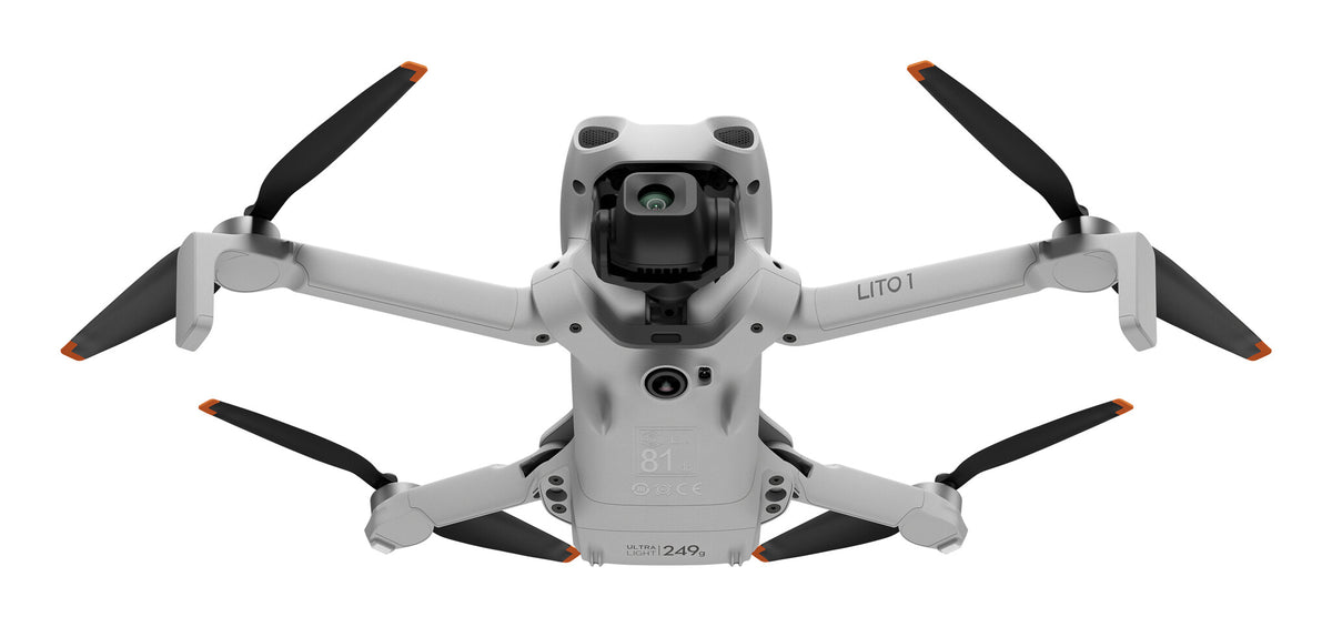 DJI Drone Lito 1 Fly More Combo med 4K/ 60fps kamera, lysgrå EU (CP.MA.00000991.01)