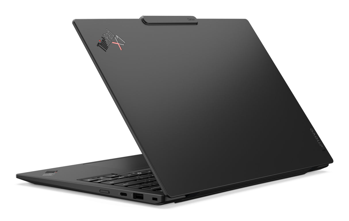 Lenovo ThinkPad X1 Carbon Gen 14 Aura Edition Copilot+ PC Intel Core Ultra 7 355 Laptop 35,6 cm (14") Berøringsskærm WUXGA 32 GB LPDDR5x-SDRAM 512 GB SSD Wi-Fi 7 (802.11be) Windows 11 Pro Nordisk Sort