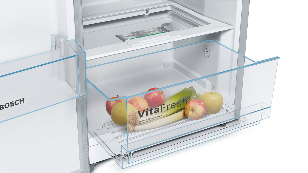 Bosch Serie 4 KSV36VBEP køleskab Fritstående 346 L Sort