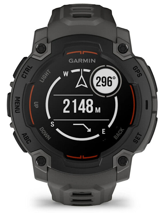 Garmin Instinct E 45 mm Sort Grå SmartWatch